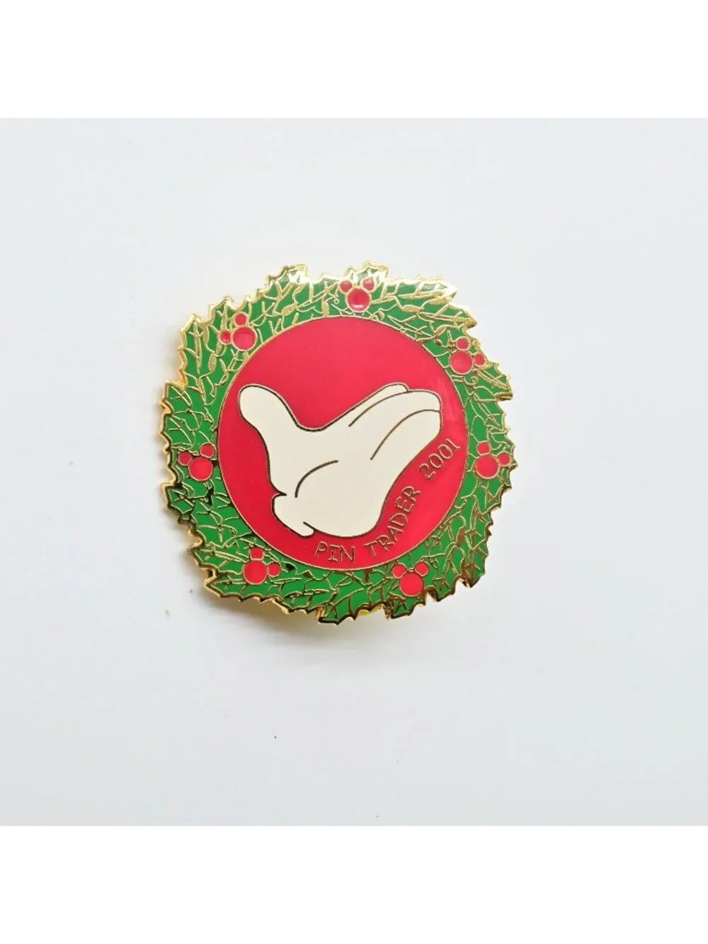 Disney Christmas Wreath Pin Fantasy Pin